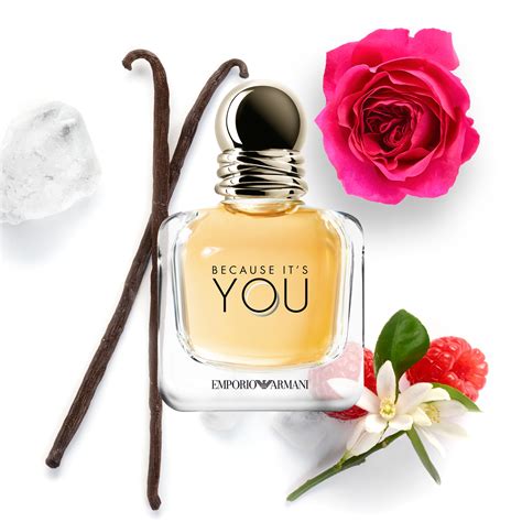 perfume replica of armani because of you|because it's you perfume 100ml.